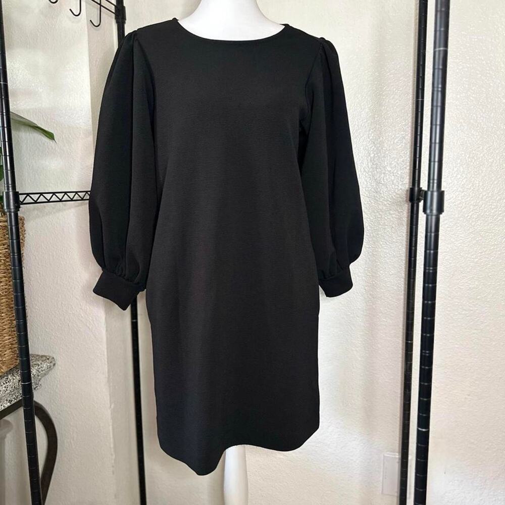 Free assembly black mini dress